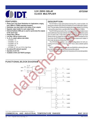 IDT2308-1DCG datasheet  